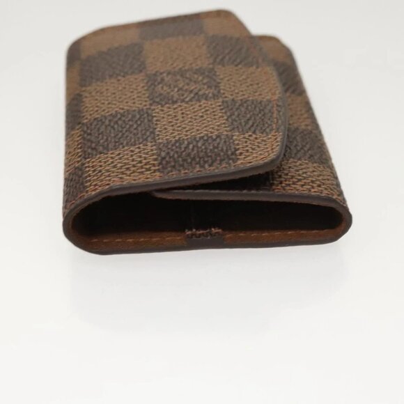 LOUIS VUITTON Damier Ebene Cuffs Cuff Case M64681 LV Auth BA2081V - Picture 5 of 14